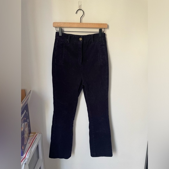 Walter Baker Navy Blue Corduroy Pants Size 2 - Picture 1 of 8